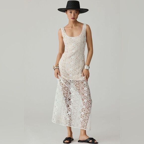 Anthropologie DELFI COLLECTIVE Lace Dress/ size XS - Picture 1 of 8